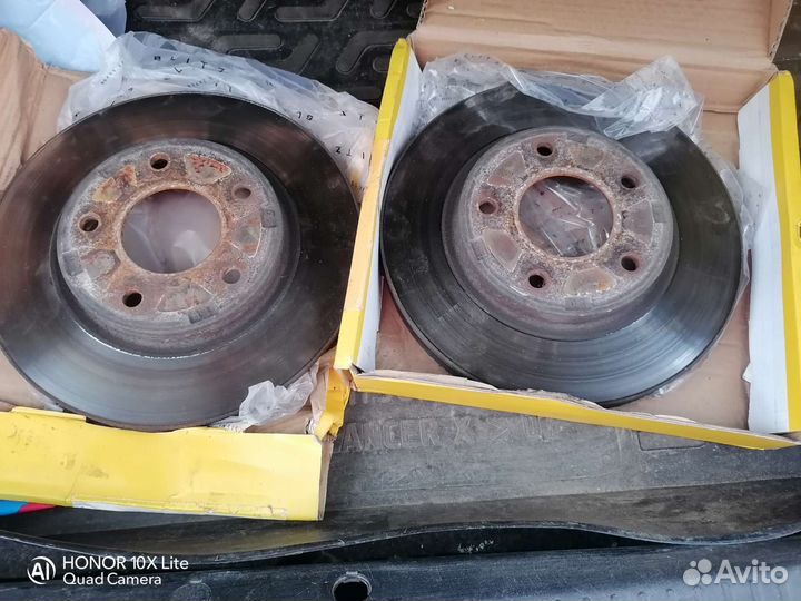 Диски передние lancer 10