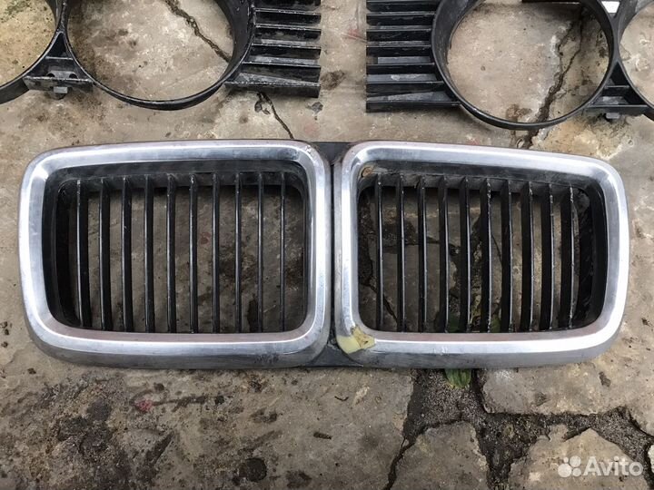 Широкая морда очки решетки радиатора рест bmw е32