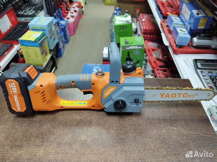 Пила цепная аккумуляторная 8