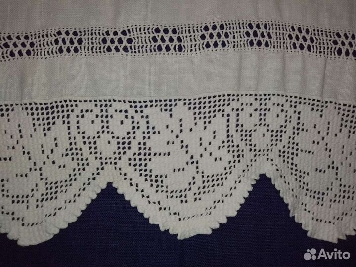 Полотенце старинное домотканое Рушник вышитый