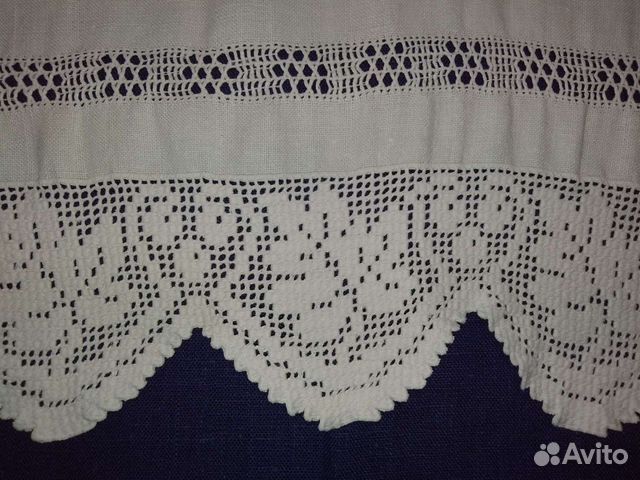 Полотенце старинное домотканое Рушник вышитый