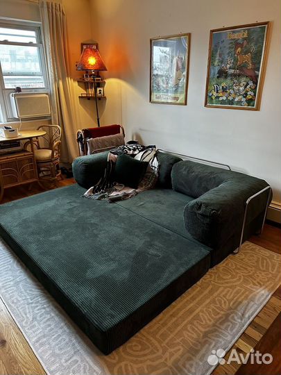 Бескаркасный диван модульный