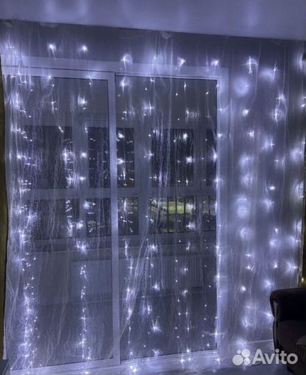 Гирлянда штора