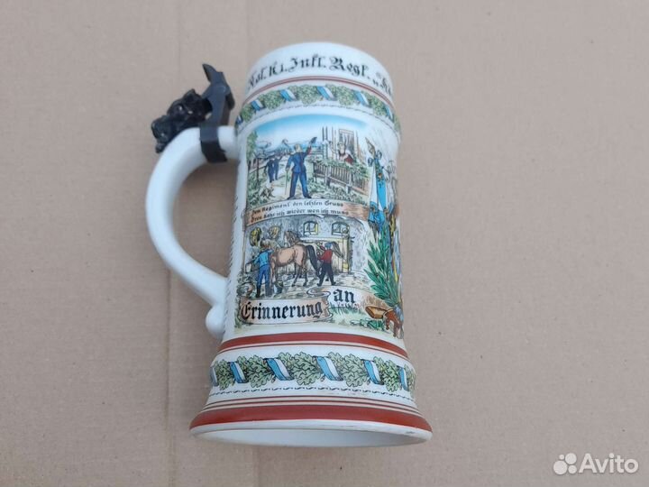 Пивная кружка 1915 год 1 Мировая Германия