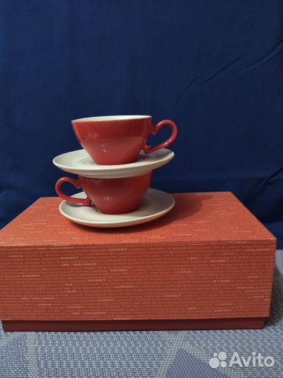 Новый подарочный Набор кофейных пар фарфор