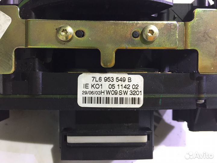 Блок управления подрулевых переключателей