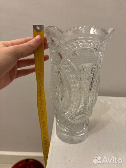 Хрустальная ваза Bohemia crystaline