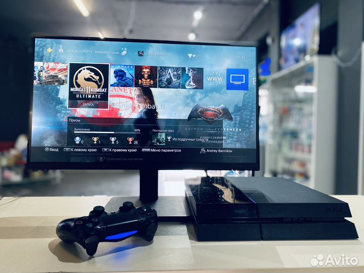 Sony PS4 fat 1tb +400 Игр 1TB