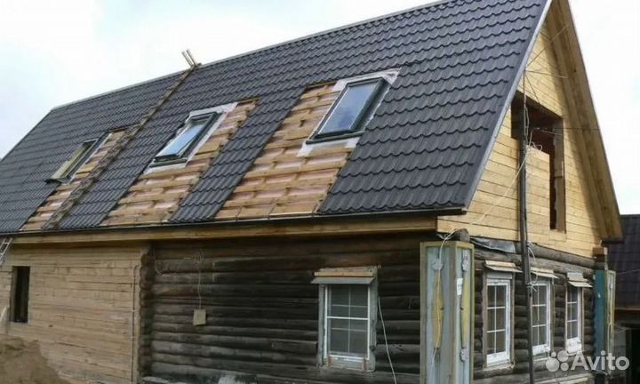 Кровельные работы под ключ. Ремонт крыши