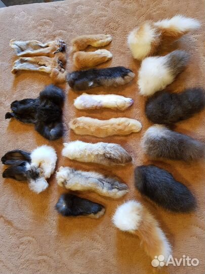 Хвостики, ушки, лапки сушёные