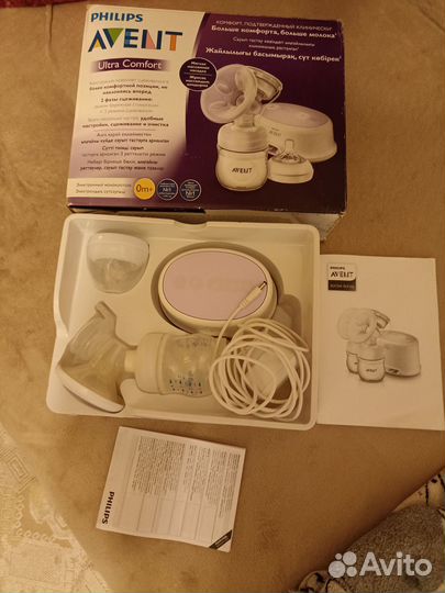 Электронный молокоотсос Philips Avent Ultra Comfor