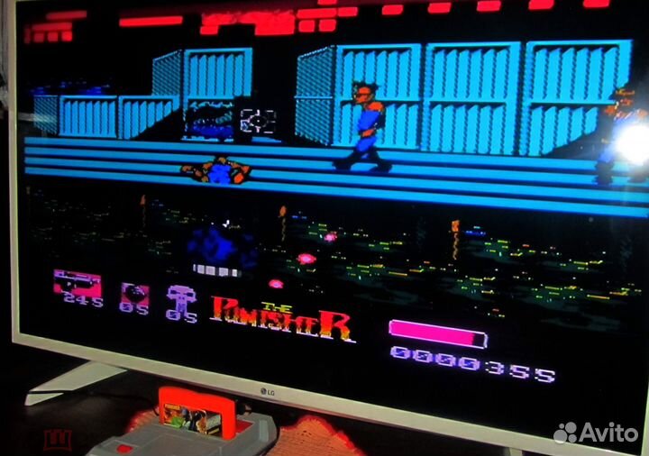 Картридж для Dendy: The Punisher, редкий, рабочий