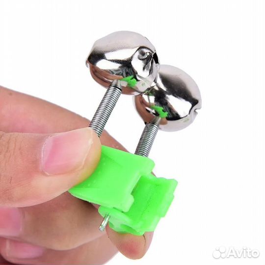 Колокольчик бубенчик для рыбалки 5 шт