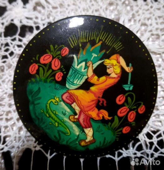 Брошка винтаж СССР