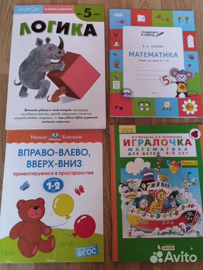 Развивающие пособия пакетом