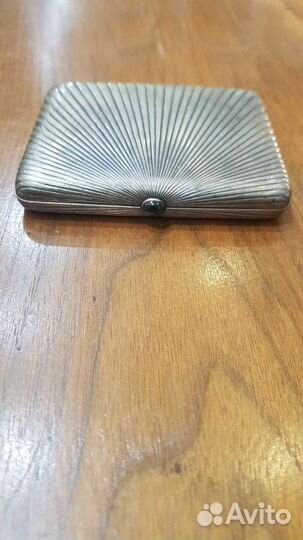 Портсигар серебро 84