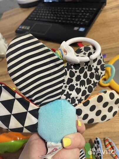 Игрушки пакетом 0-12 мес