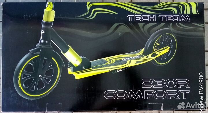 Самокат Tech Team Comfort 230R. Россия. Новый