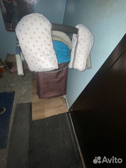 Детские санки коляска