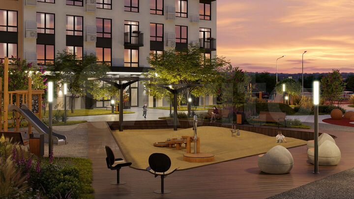 1-к. квартира, 36,3 м², 9/25 эт.