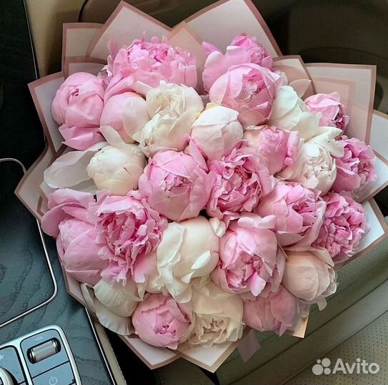 Пионы Букет пионов