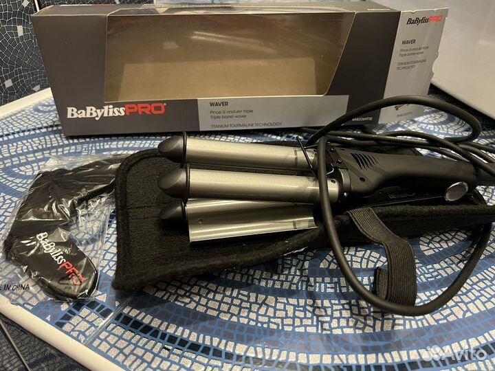 Тройная плойка babyliss