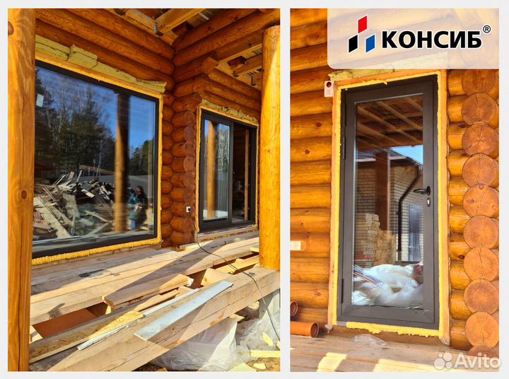 Алюминиевые развижные двери под заказ