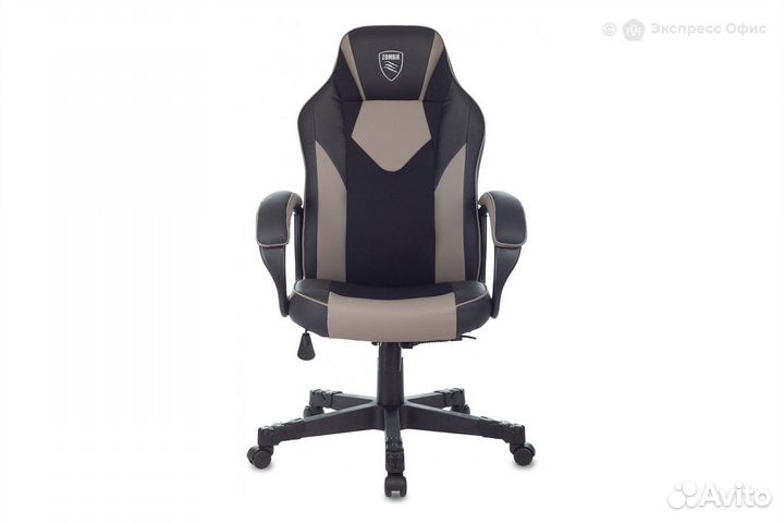 Кресло игровое Zombie Game 17 grey