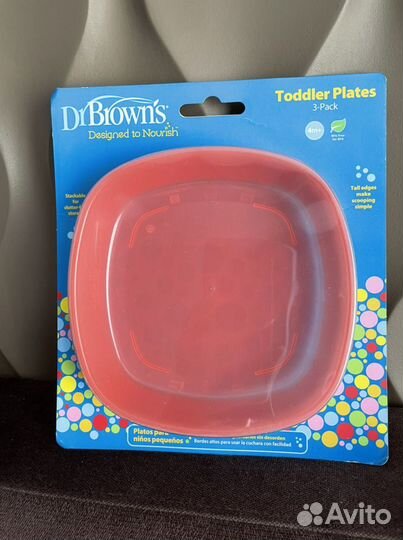 Набор детских тарелок Dr.Brown’s