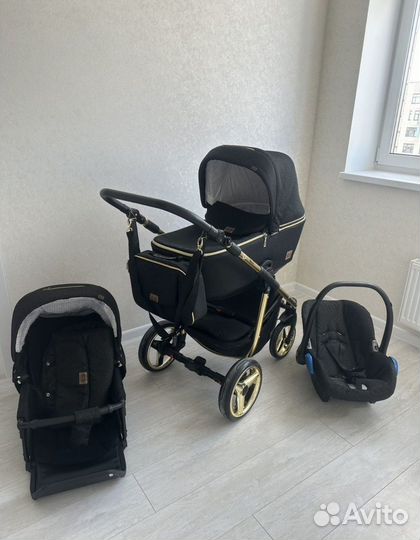 Коляска adamex reggio special edition LUX 3в1