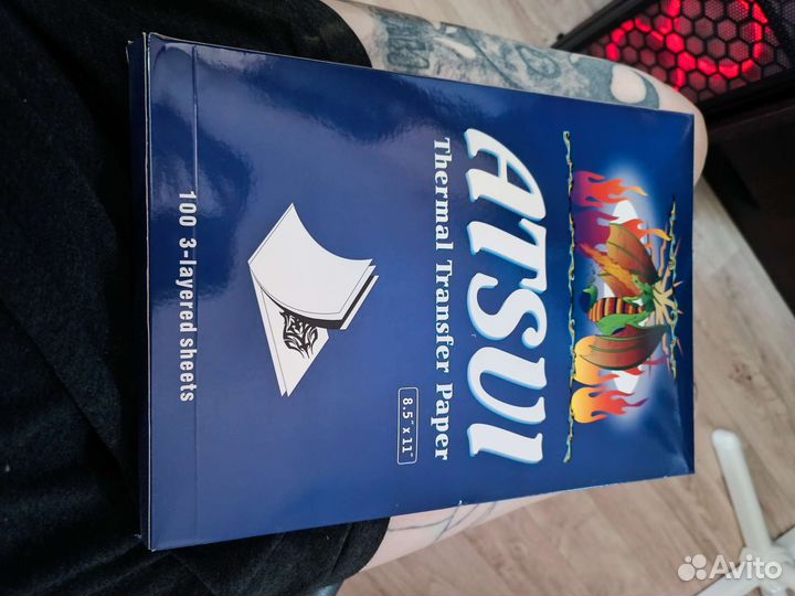 Трансферная бумага для тату