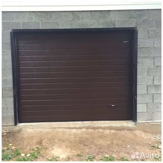 Гаражные секционные ворота