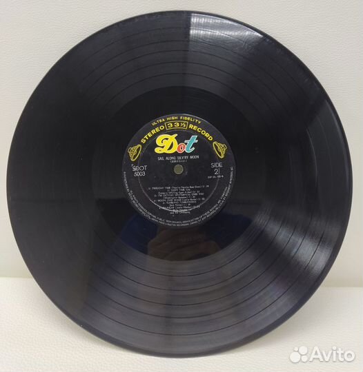 Billy Vaughn - Sail Along Silv'ry Moon Japan LP VG