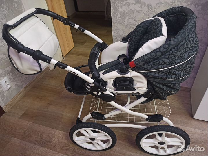 Детская коляска 2 в 1 индиго