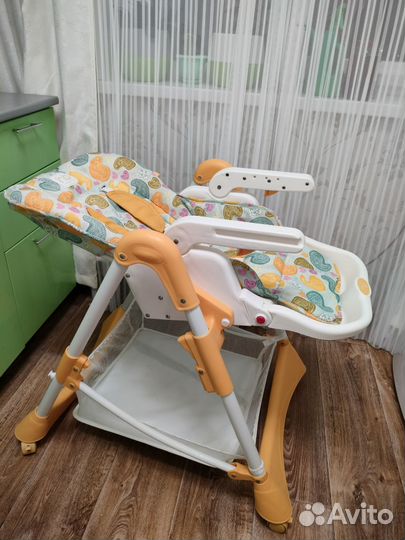 Стульчик для кормления happy baby william light