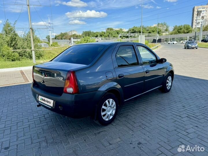 Renault Logan 1.4 МТ, 2006, 349 000 км