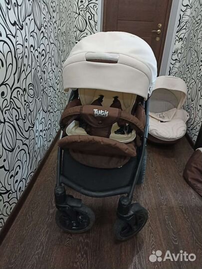 Коляска 3 в 1тутис тапа