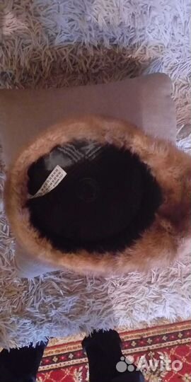 Норковая шапка мужская