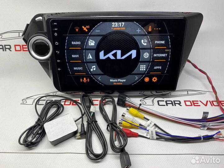 Магнитола Android Kia Rio 3 2011-2016 1/16
