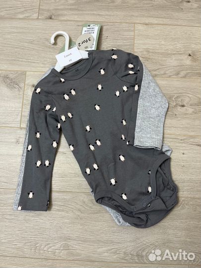 Комплект боди h&m 92р