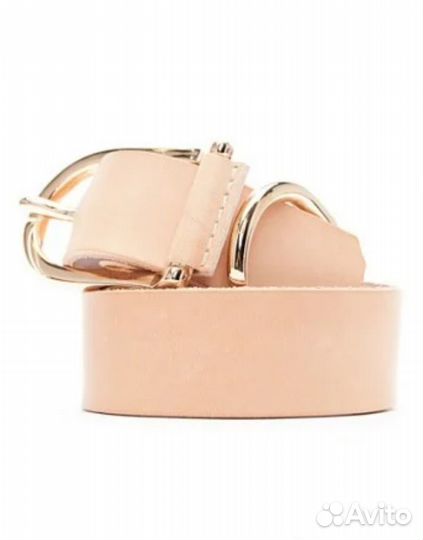 Ремни женские Mango, 3 шт (беж, золото, коричн.)