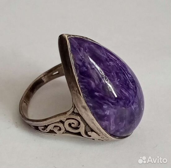Перстень с Чароитом