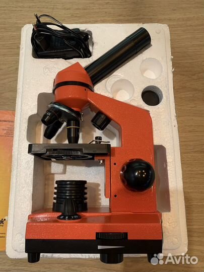 Микроскоп Levenhuk Rainbow 2L Orange\Апельсин