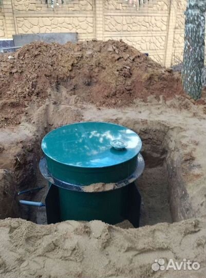 Установка септика под ключ