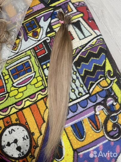 Волосы для наращивания.Славянка