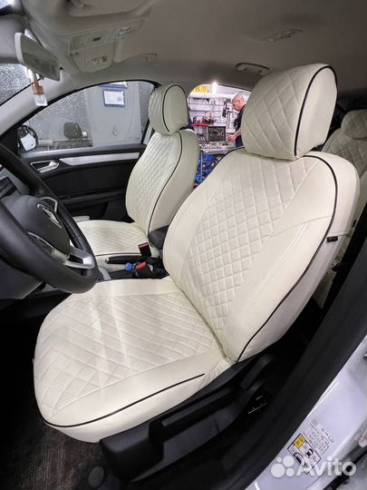 Авточехлы из экокожи на Skoda Yeti от Автопилот