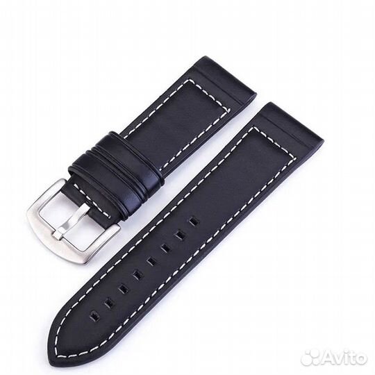Ремешок для часов 20 мм 22 мм из гладкой кожи