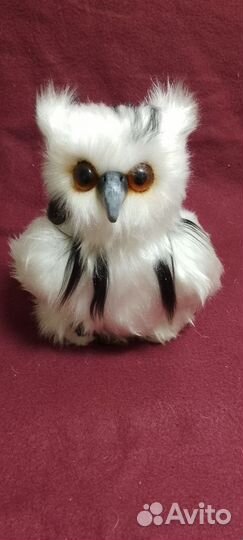 Игрушка сова в технике Тедди