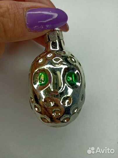 Сова, юла Елочные игрушки СССР