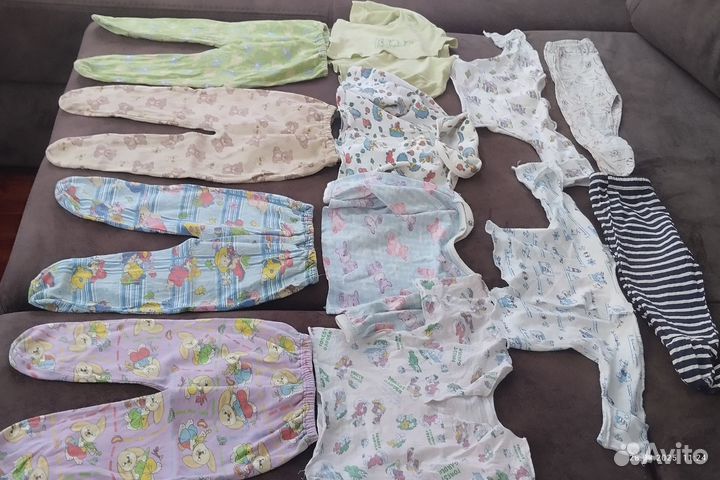 Детские вещи пакетом на девочку 56 62